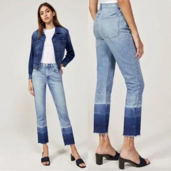3x1 Shelter Spectrum Straight Leg Crop Jeans - Picture 1 of 8